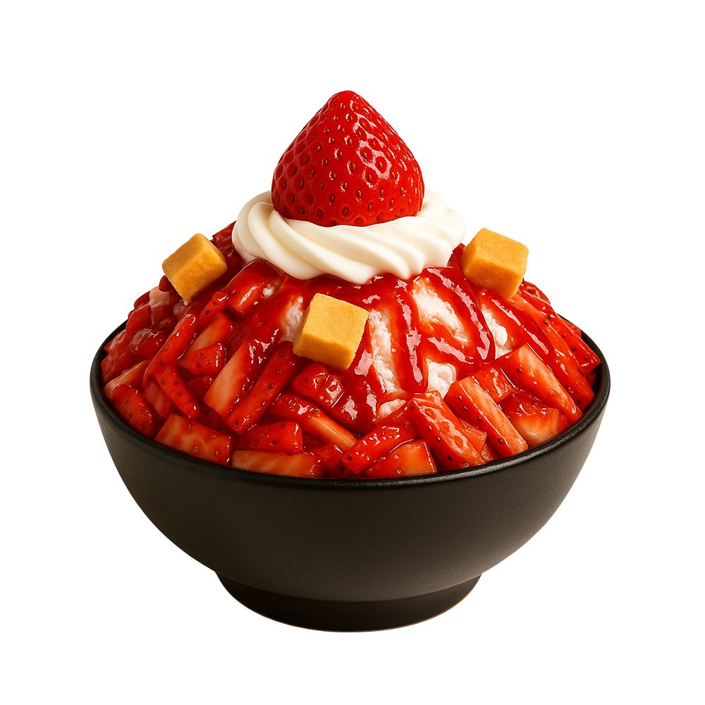 Strawberry Cheesecake Bingsu